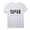 Vintage 1968 Rock Band 54. Geburtstag T-Shirt – Lustiges Retro Geschenk für 54-Jährige im Used-Look für Männer und Frauen
