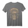 55. Geburtstag Geschenk für Mann – Mythos, Legende & Jahrgang 1968 T-Shirt für Vintage-Party & legendäres Alter