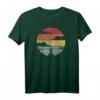 Vintage Yoga T-Shirt mit Jahrgang Meditation - Retro Achtsamkeit Geschenk für Männer und Frauen