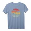 Vintage Yoga T-Shirt mit Jahrgang Meditation - Retro Achtsamkeit Geschenk für Männer und Frauen