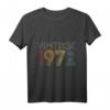Geschenk zum 50. Geburtstag, Jahrgang 1972 T-Shirt - Klassisch geschnitten, perfektes Geburtstags- und Weihnachtsgeschenk