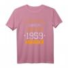 Legenden Sind Im Januar 1959 Geboren T-Shirt - Witziges Vintage Geburtstagsgeschenk für Damen und Herren, Jubiläumsoutfit für Party & Alltag