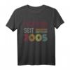 Legendär Seit 2005 Retro T-Shirt für Geburtstag & Jubiläum – Vintage Design für Mann und Frau, perfekt für die Geburtstagsparty
