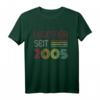 Legendär Seit 2005 Retro T-Shirt für Geburtstag & Jubiläum – Vintage Design für Mann und Frau, perfekt für die Geburtstagsparty