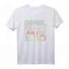 Geniales 9. Geburtstag T-Shirt seit Juli 2010 - Legendäres Geburtstagsgeschenk für Jungen & Mädchen, Vintage Stil