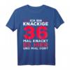 Lustiges 36. Geburtstag T-Shirt - Knackige 36, 1986 Geschenk für Mutter oder Frau mit Humor