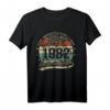 Geburtstag Absolut Einmalig Seit Januar 1982 Jahrgang T-Shirt – Limitierte Retro Edition für Männer und Frauen, Legendäres Geburtstagsgeschenk