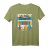 55. Geburtstag Geschenk für Mann & Frau - Best of 1968 Kassette T-Shirt, Vintage Retro Outfit für lebende Legenden, Limitierte Edition