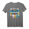 55. Geburtstag Geschenk für Mann & Frau - Best of 1968 Kassette T-Shirt, Vintage Retro Outfit für lebende Legenden, Limitierte Edition