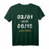 Geburtstag Februar 1981 Jahrgang 42. Geburtstag Geschenk T-Shirt - Retro-Design, limitierte Edition für den besonderen Anlass
