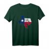 Cooles Texas Flaggen T-Shirt - Vintage amerikanische Flagge & Texanische Staatskarte für Damen & Herren, perfektes Weihnachtsgeschenk