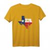 Cooles Texas Flaggen T-Shirt - Vintage amerikanische Flagge & Texanische Staatskarte für Damen & Herren, perfektes Weihnachtsgeschenk