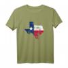 Cooles Texas Flaggen T-Shirt - Vintage amerikanische Flagge & Texanische Staatskarte für Damen & Herren, perfektes Weihnachtsgeschenk