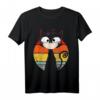 Süße Retro Vintage Katze Sonnenuntergang T-Shirt – Perfektes Geschenk für Katzenliebhaber, Katzen Mama & Papa, Geburtstag & Weihnachten