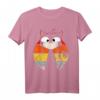 Süße Retro Vintage Katze Sonnenuntergang T-Shirt – Perfektes Geschenk für Katzenliebhaber, Katzen Mama & Papa, Geburtstag & Weihnachten