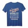 52. Geburtstag T-Shirt für Frauen und Männer - Geschenk zum 52. Geburtstag, Jahrgang 1971, personalisierte Feieridee