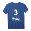 Prinz Jahrgang 2018 Geburtstags-T-Shirt für Jungen - Perfektes Geschenk zum 3. Geburtstag für kleine Prinzen