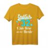 32. Geburtstag T-Shirt für Mann und Frau - Geschenkidee zum 32. Ehrentag, Jahrgang 1990, humorvoll und persönlich