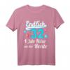 32. Geburtstag T-Shirt für Mann und Frau - Geschenkidee zum 32. Ehrentag, Jahrgang 1990, humorvoll und persönlich