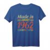 Lustiges 59. Geburtstag T-Shirt Jahrgang 1962 im Vintage-Stil - Perfektes Geschenk für Männer, Frauen, Familie und Freunde