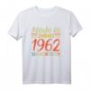 Lustiges 59. Geburtstag T-Shirt Jahrgang 1962 im Vintage-Stil - Perfektes Geschenk für Männer, Frauen, Familie und Freunde