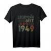 Legendär seit Juni 1949 T-Shirt - Lustiges Geburtstagsgeschenk zum 70. Geburtstag für Männer und Frauen im Vintage-Stil