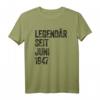 Geburtstag Legendär Seit 1947 T-Shirt – Vintage Retro 75. Geburtstag Idee für Jubilare & Jahrgangsfeiern