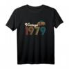 Geburtstagsgeschenk zum HapOwl - Vintage Jahrgang '79 T-Shirt für Männer und Frauen, Retro Look