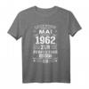 Lustiges 59. Geburtstag T-Shirt Jahrgang 1962 Mai - Vintage Geschenkidee für Männer und Frauen, Familie & Freunde