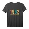 Geburtstag Geschenk Frau & Mann Limited Edition 1992 T-Shirt – Vintage Retro Design & Witzige Geschenkidee