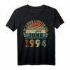 27. Geburtstag Geschenk Jahrgang - Awesome Since Juni 1994 T-Shirt für Männer und Frauen, Vintage Legendär Geschenk