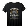 Geschenk zum 38. Geburtstag Jahrgang 1982 - Lustiges Party T-Shirt für Männer und Frauen, perfekte Geschenkidee für den Jubiläumstag