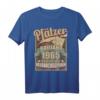 Pfälzer Baujahr 1965 Shirt - Lustiges Weinfest Geschenk für Pfalz Fans mit Wein, Schorle & Schorleglas Design