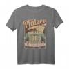 Pfälzer Baujahr 1965 Shirt - Lustiges Weinfest Geschenk für Pfalz Fans mit Wein, Schorle & Schorleglas Design
