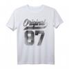 36. Geburtstag T-Shirt Original Vintage Jahrgang 1987 – Lustiges Geschenk für Männer und Frauen zum 36. Geburtstag