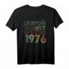 Jahrgang 45 Geburtstag Geschenk - Lustiges Vintage T-Shirt seit 1976 für Männer & Frauen, Perfekt für Familien & Freunde