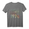 Jahrgang 45 Geburtstag Geschenk - Lustiges Vintage T-Shirt seit 1976 für Männer & Frauen, Perfekt für Familien & Freunde