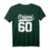 63. Geburtstag Geschenk Mann Frau Original Jahrgang 1960 T-Shirt – Lustiges Geburtstagsoutfit für Damen und Herren