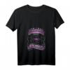 Damen T-Shirt zum 43. Geburtstag mit V-Ausschnitt - Geschenk für Frauen Jahrgang 1980