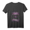 Damen T-Shirt zum 43. Geburtstag mit V-Ausschnitt - Geschenk für Frauen Jahrgang 1980