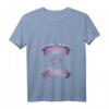 Damen T-Shirt zum 43. Geburtstag mit V-Ausschnitt - Geschenk für Frauen Jahrgang 1980