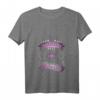 Damen T-Shirt zum 43. Geburtstag mit V-Ausschnitt - Geschenk für Frauen Jahrgang 1980