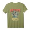 Awesome Since 1973 Jahrgang 47 Geburtstag Geschenk Vintage T-Shirt – Rocker, Heavy Metal & Retro Design für Metal Fans