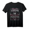 Lustiges HapOwl T-Shirt Jahrgang 1981 Februar – Vintage Geschenk für Sie & Ihn, Freunde & Familie