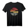 Pinguin Jahrgang T-Shirt - Vintage Retro Tierliebhaber Shirt mit Klimawandel-Bewusstsein, Geschenk für Männer und Frauen