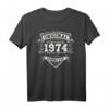 50. Geburtstag Mann & Frau T-Shirt Jahrgang 1974 – Lustige Deko & Geschenkideen für den 50. Geburtstag