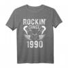 33. Geburtstag T-Shirt für Frauen und Männer - Jahrgang 1990 Geschenk zum 33. Geburtstag