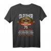 75. Geburtstag Oldtimer Jahrgang 1946 Spruch Geschenk T-Shirt – Lustiges Geburtstagsgeschenk für Damen und Herren, AutoliebhaberInnen und Familienfeiern