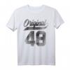 75. Geburtstag Vintage T-Shirt für Männer & Frauen - Original Design Jahrgang 1948, lustiges Geschenk zum Jubiliäum