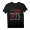 Lustiges 46. Geburtstag T-Shirt Jahrgang 1975 Juli - Vintage-Geschenk für Männer, Frauen, Familie & Freunde